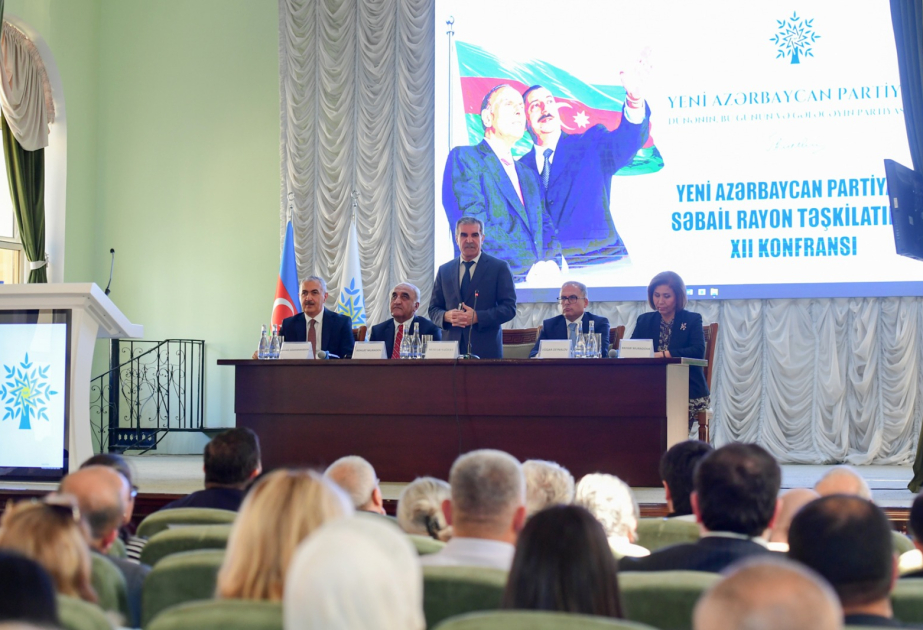 YAP Səbail rayon təşkilatının XII konfransı keçirilib