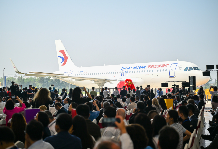Airbus delivers first aircraft from its new assembly line in China