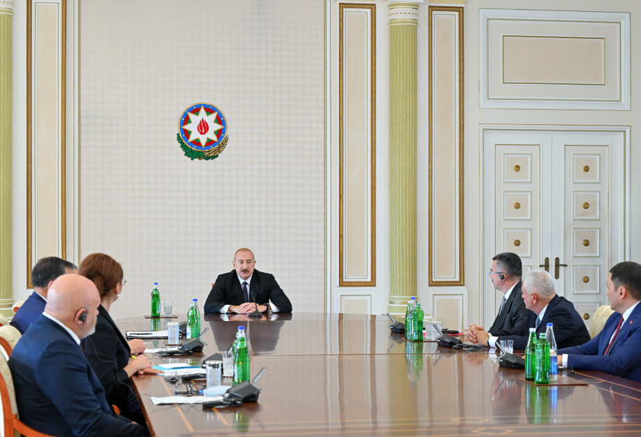 President Ilham Aliyev: Azerbaijan's bilateral agenda is primarily oriented toward the countries of the Turkic world