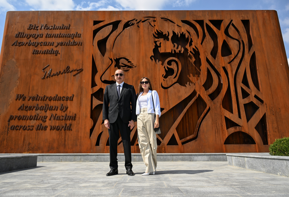 President Ilham Aliyev viewed Nasimi Gardens complex in Shamakhi