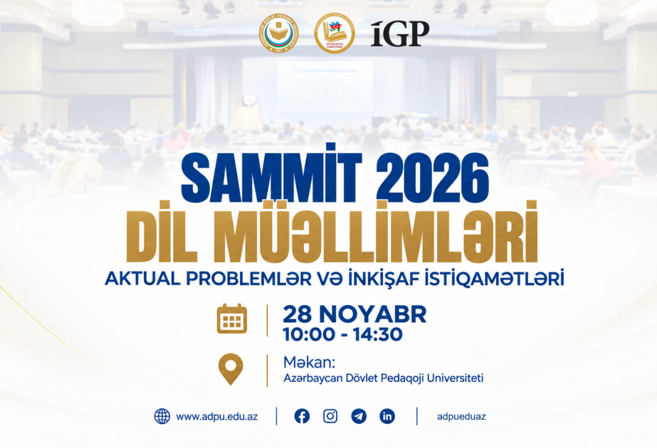 ADPU-da tədbir: “Dil Tədrisi Sammiti 2026”
