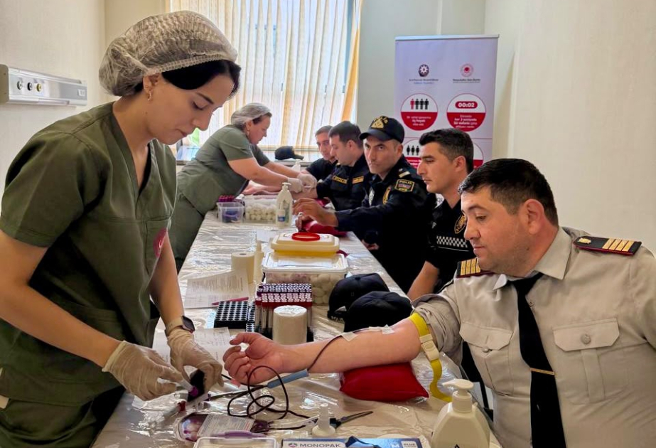 Samuxda 120-dən çox könüllü qanvermə aksiyasında iştirak edib