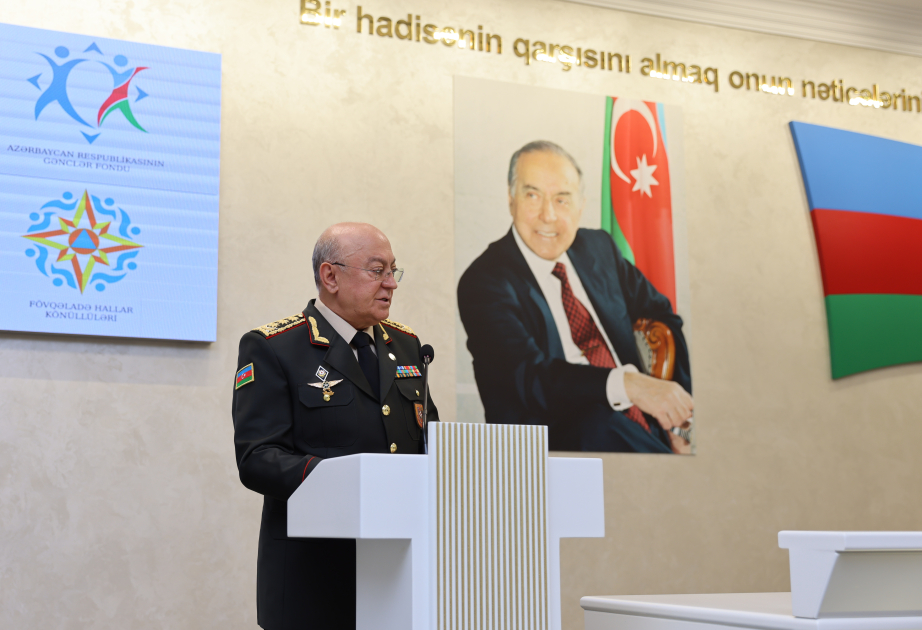 “Fövqəladə hallar könüllüləri”nə sertifikatlar təqdim edilib