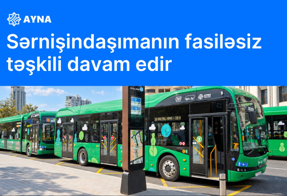 AYNA: Ötən gün “28 May” Nəqliyyat Mübadilə Mərkəzindən 200 mindən çox sərnişin istifadə edib