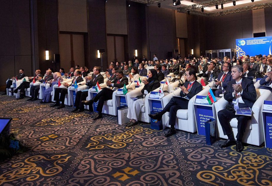 Azerbaijani delegation joins international conference marking 30th anniversary of Kazakhstan’s Supreme Audit Chamber