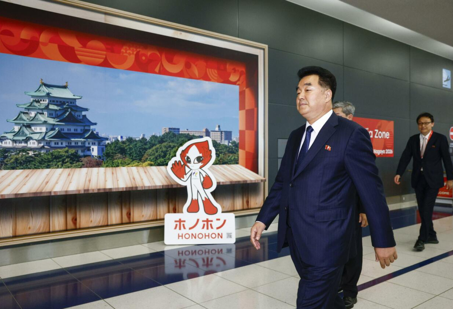 N. Korean sports minister arrives in Japan ahead of Asian Games