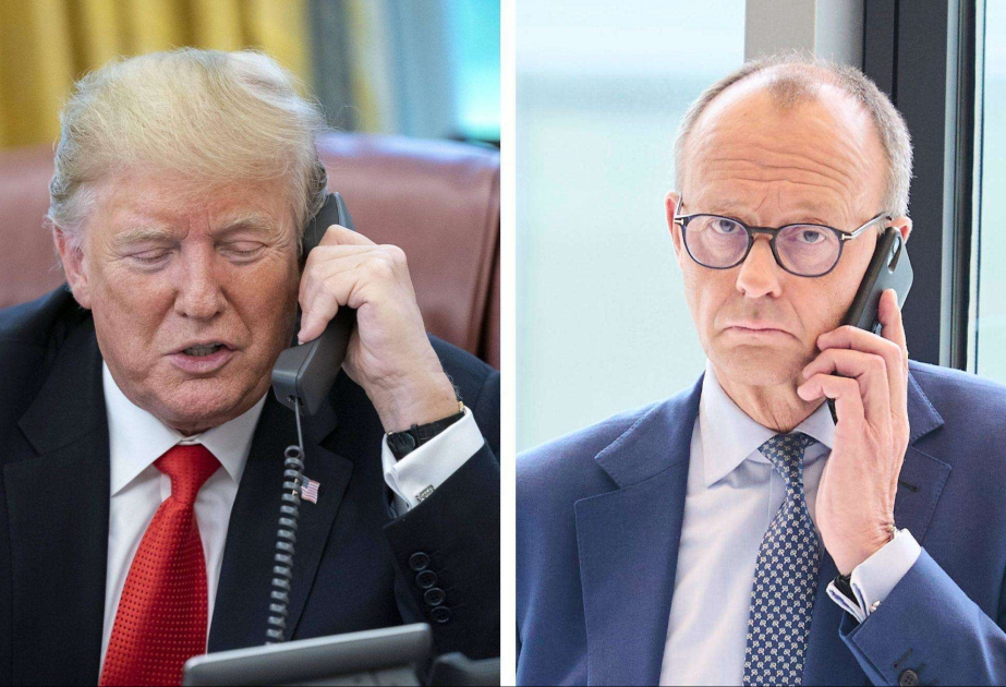 Merz, Trump discuss Ukraine war, Gulf crisis