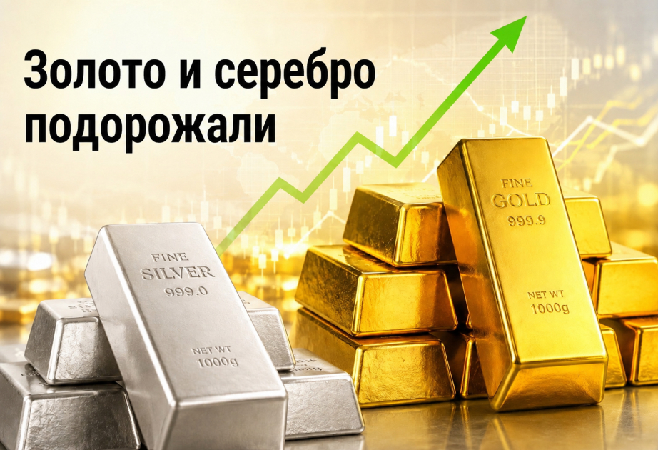 Цены на золото и серебро повысились
