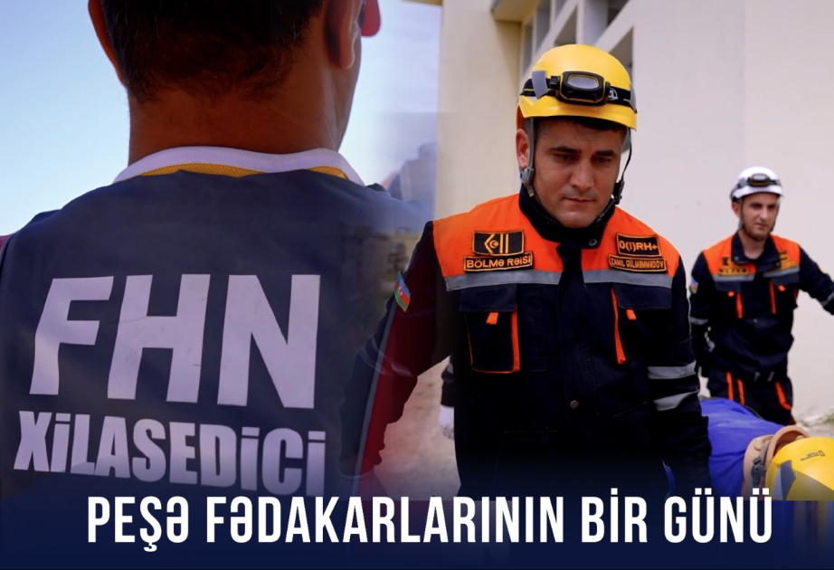 “Peşə fədakarlarının bir günü”: FHN-in xilasedicilərinin və yanğınsöndürənlərinin iş prosesi VİDEO