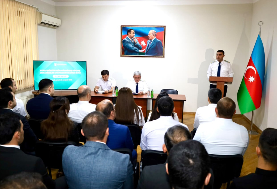İsmayıllıda ətraf mühitin mühafizəsi sahəsində qanunçuluğun təmin olunması barədə danışılıb