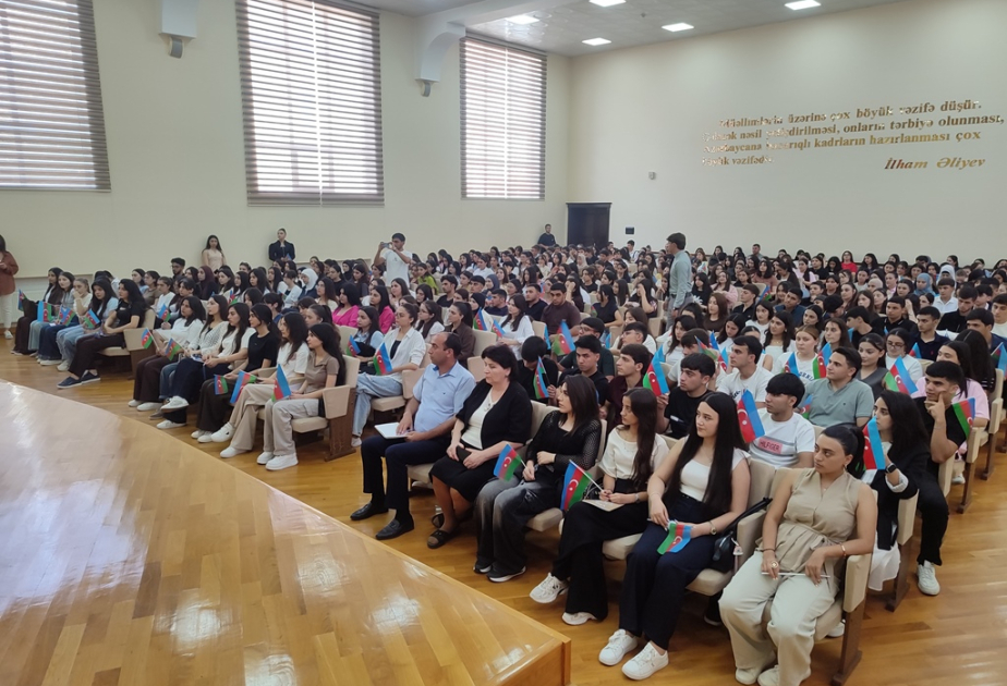 Ərazi bütövlüyümüz, suverenliyimiz xalqımızın milli sərvətidir - GDU-da tədbir