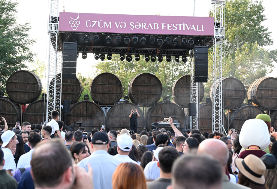 Şamaxıda Üzüm və Şərab Festivalının açılış mərasimi keçirilib