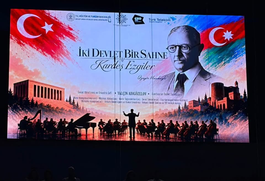 Ankarada “Kültür Yolu” Festivalının açılışı Üzeyir Hacıbəylinin xatirəsinə həsr olunub