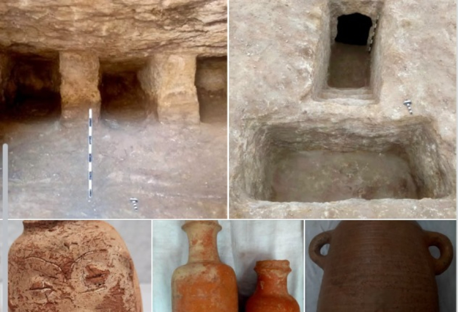 Egyptian archeologists unearth rare tombs, Roman camp in Nile Delta