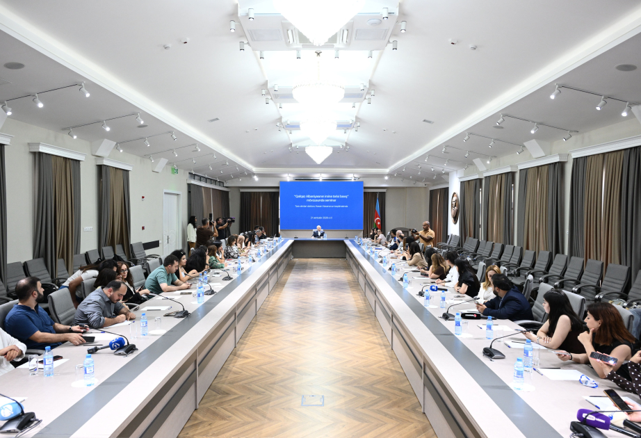 “Qafqaz Albaniyasının irsinə tarixi baxış” mövzusunda seminar təşkil olunub