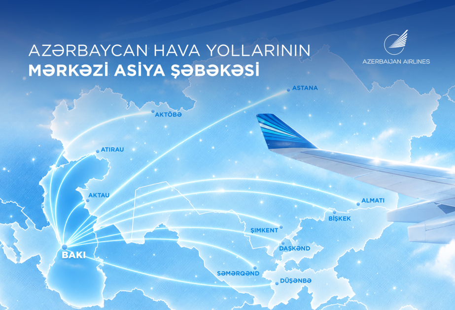 AZAL Mərkəzi Asiya ölkələrinə həftədə 47 reys yerinə yetirir, bu il 400 minədək sərnişin daşıyıb