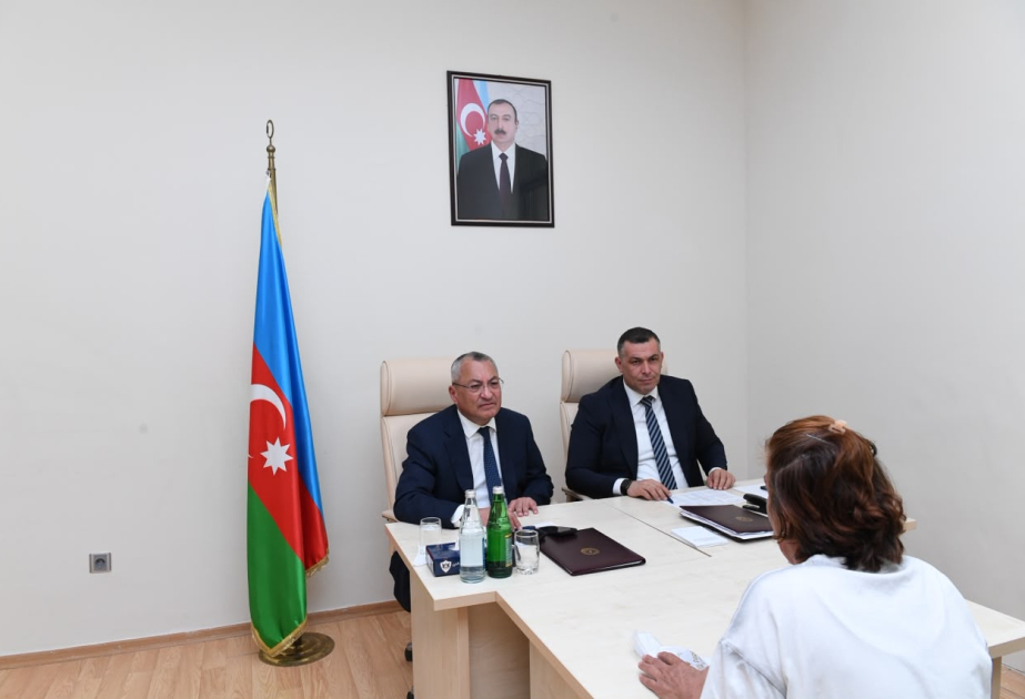 Lənkəran rayonunda keçmiş məcburi köçkünlərin müraciətləri dinlənilib