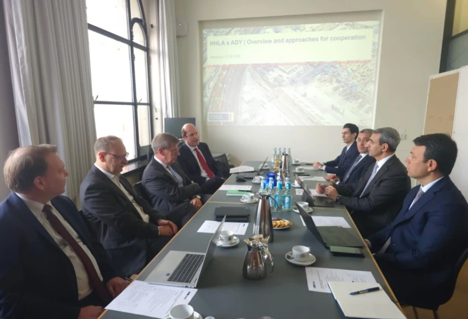 Azerbaijan Railways, Port of Hamburg enhance cooperation