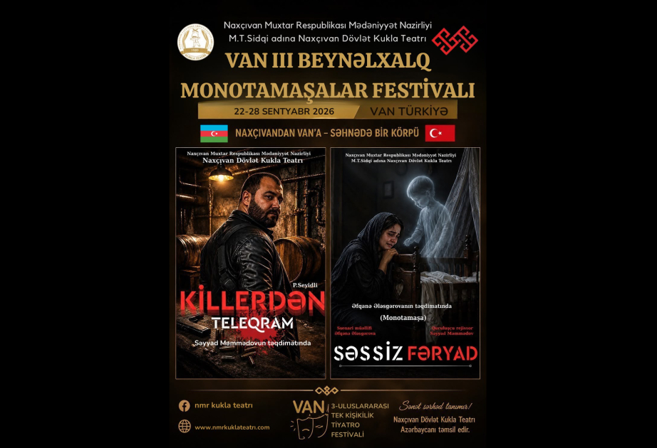 Naxçıvan Dövlət Kukla Teatrı ilk dəfə beynəlxalq monotamaşalar festivalında iştirak edəcək