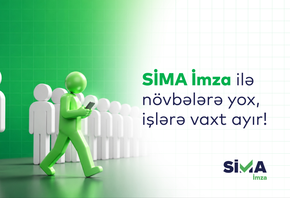 ® “SİMA İmza” ilə vergi hesabatlarını 6 ay pulsuz təqdim et!