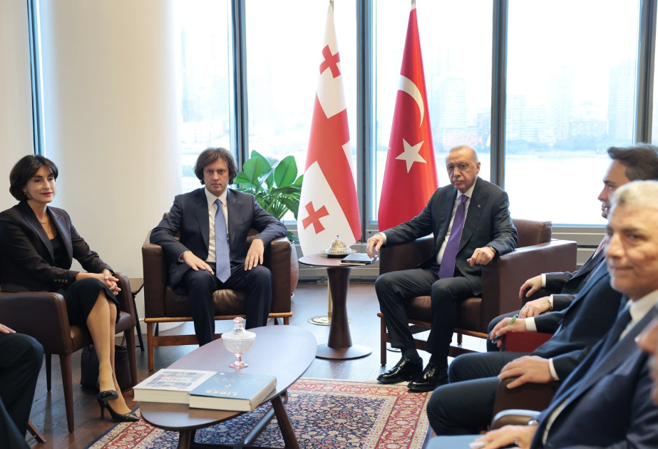 Gürcüstan və Türkiyə liderləri Nyu-Yorkda görüşüblər