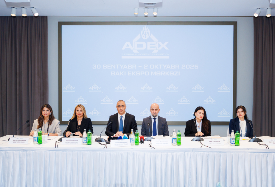 Состоялась пресс-конференция, посвященная выставкам ADEX 2026 и Securex Caspian