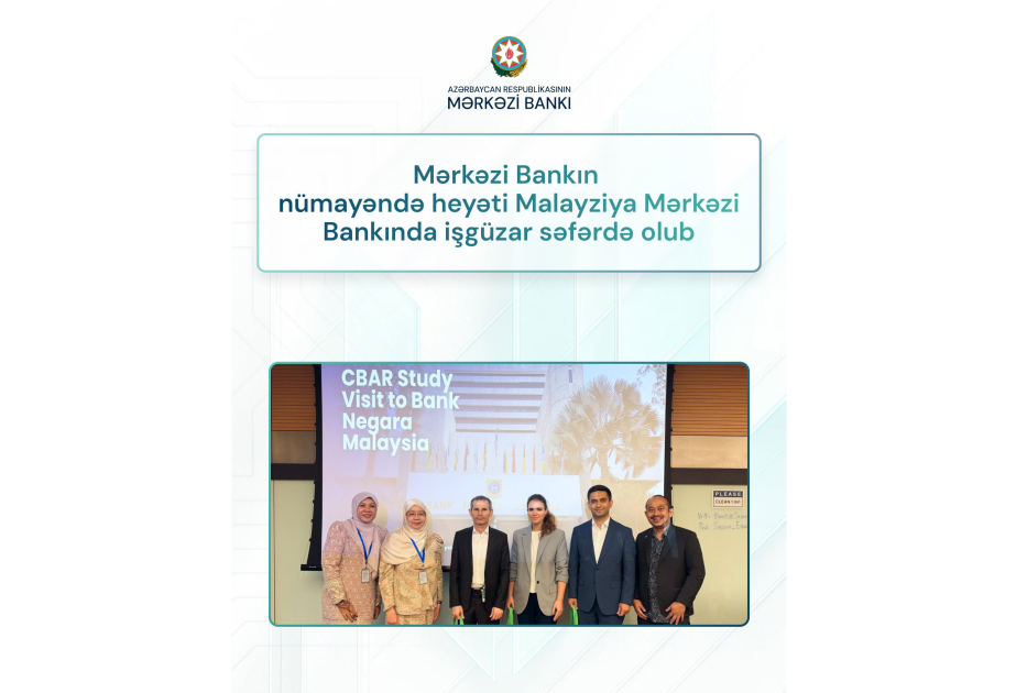 Azərbaycan və Malayziya mərkəzi bankları mühasibat uçotu təcrübələrini bölüşüb