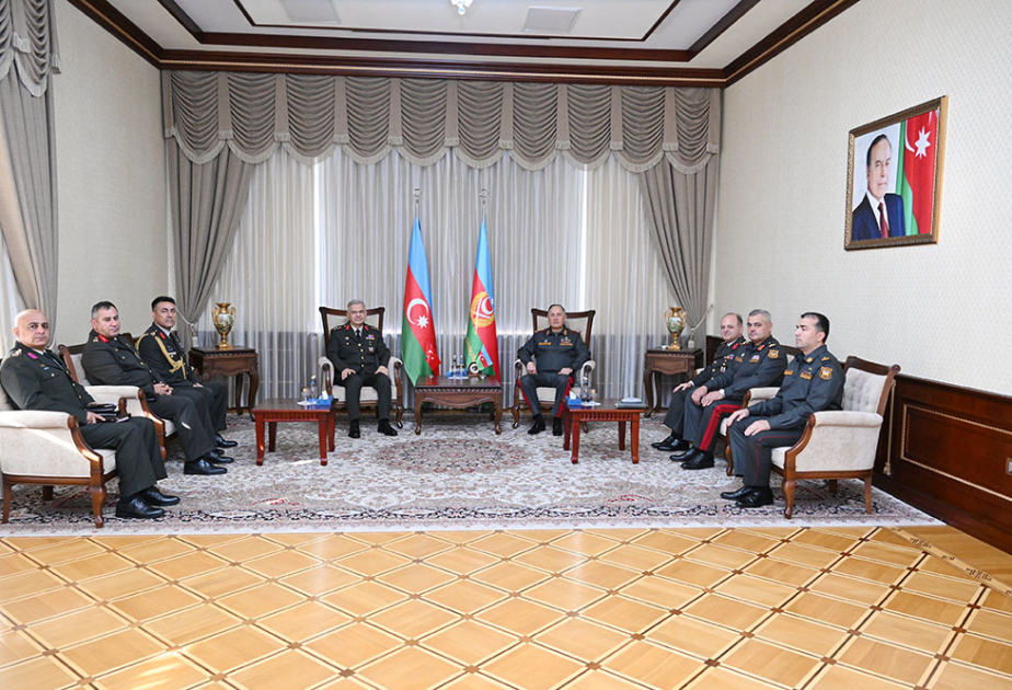 Chief of General Staff of Azerbaijan Army meets with Turkish delegation