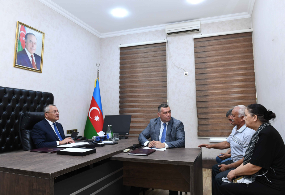 Dövlət Komitəsində vətəndaşların müraciətləri dinlənilib