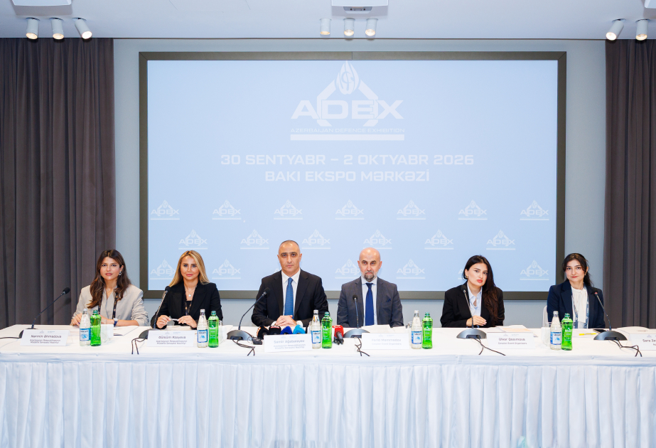 Press conference dedicated to ADEX 2026 and Securex Caspian exhibitions held