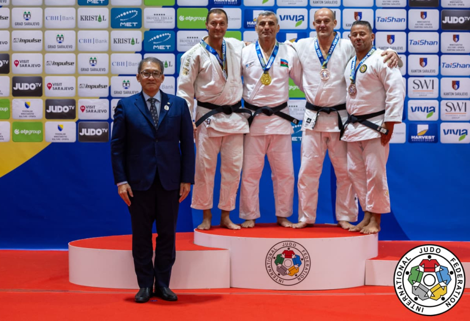 Azərbaycanın daha iki veteran cüdoçusu qızıl medal qazanıb