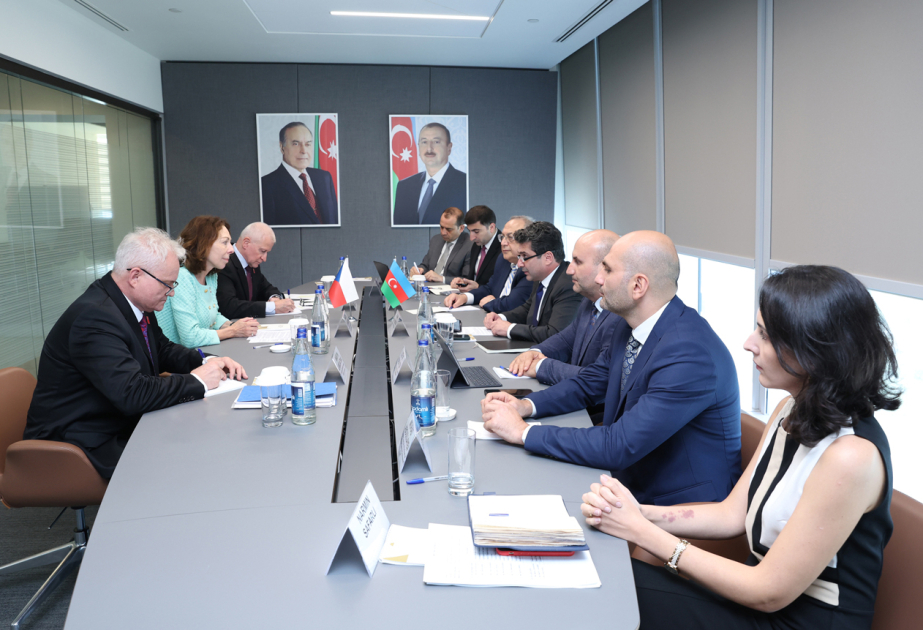 Azərbaycan və Çexiya arasında Qarışıq Komissiyanın növbəti iclasının keçirilməsi ilə bağlı fikir mübadiləsi aparılıb