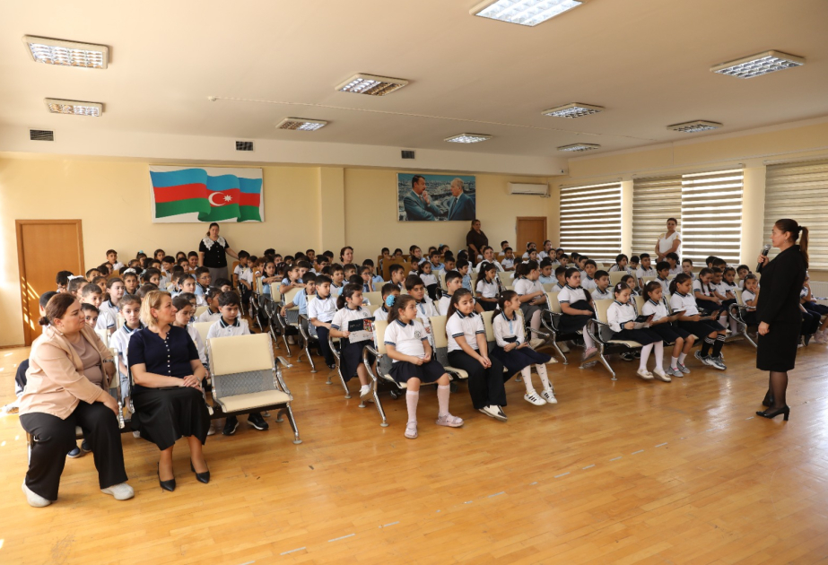 AQTA “Sağlam məktəbli” layihəsini davam etdirir