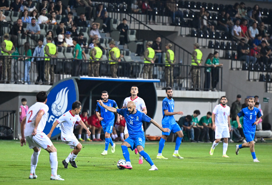 Futbol üzrə Azərbaycan milli komandası yoldaşlıq oyununda qalib gəlib