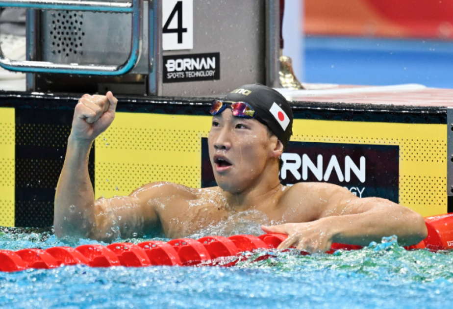 Japan's Ohashi sets men's 200-meter breaststroke world record