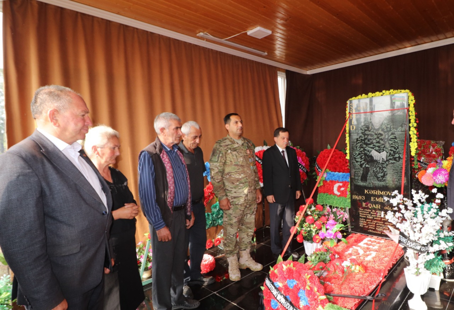 Qazaxda Vətən müharibəsi şəhidlərinin məzarları ziyarət edilib