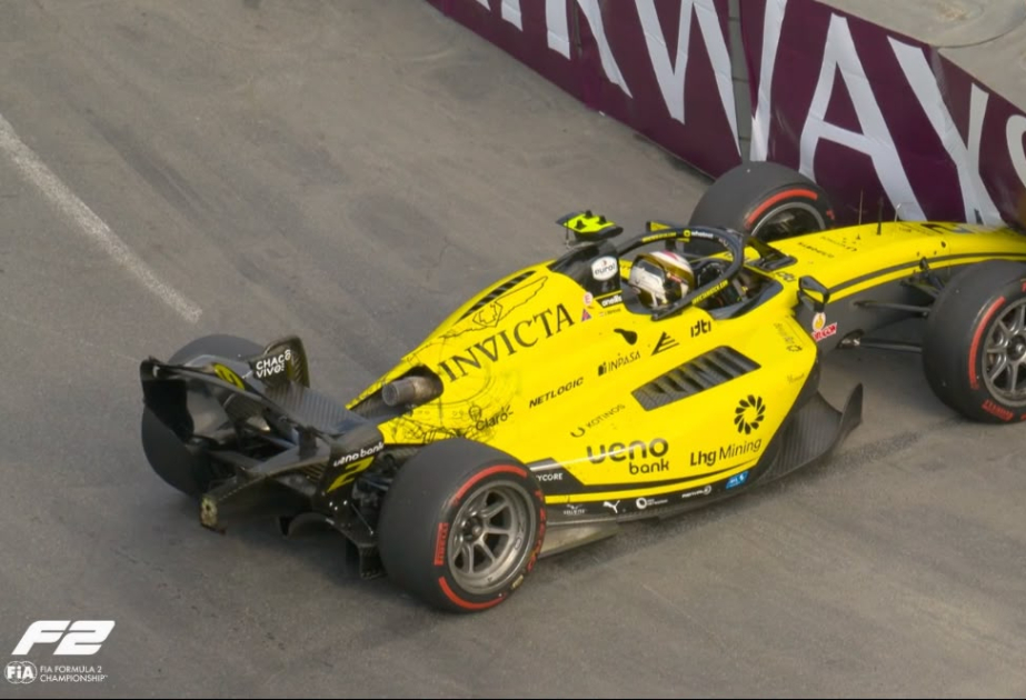 Formula 2: Sprint yarışında qəza baş verib