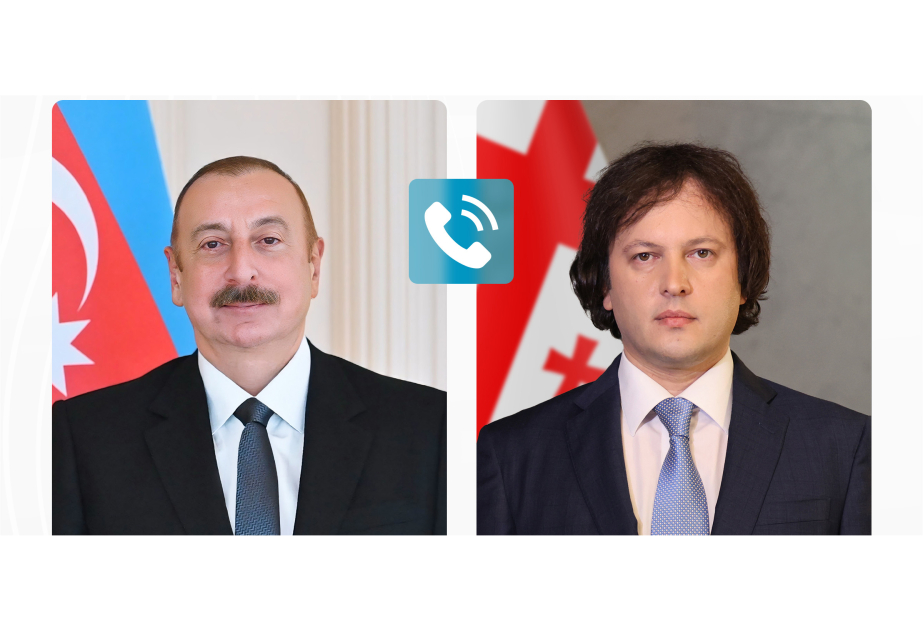 Präsident Ilham Aliyev telefoniert mit Georgiens Premierminister Irakli Kobakhidze