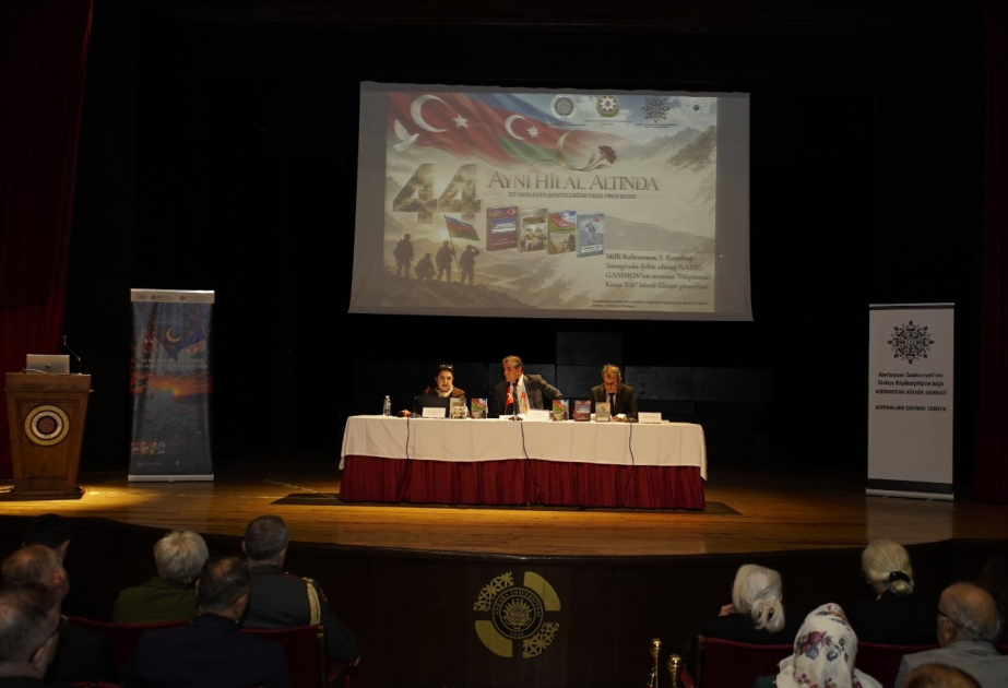 Ankarada Vətən müharibəsindən və Azərbaycanın qazandığı Qələbədən danışılıb