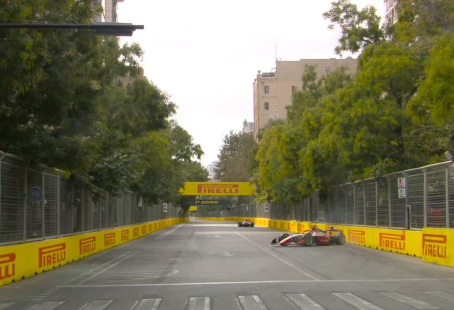 Formula 2: Əsas yarışda qəza baş verib