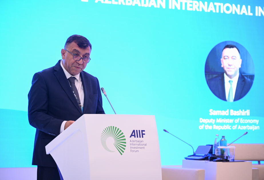Nazir müavini: Azərbaycanın istehsal, investisiya, logistika üzrə regional platformaya çevrilməsini istəyirik