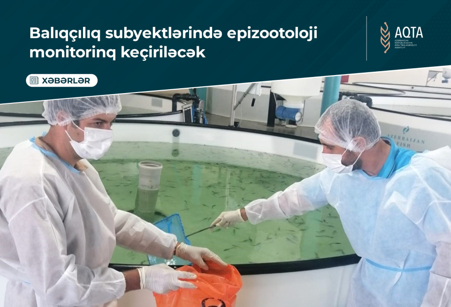 Balıqçılıq subyektlərində epizootoloji monitorinq aparılacaq