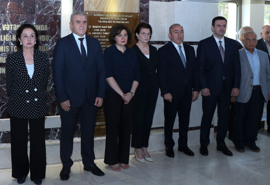 AzMİU-da Anım Günü: Şəhidlərimizin qəhrəmanlığı və Vətənə sədaqəti əbədi yaşayacaq