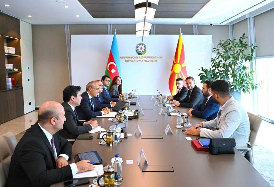 Azərbaycan Şimali Makedoniya ilə iqtisadi əməkdaşlığın genişləndirilməsini müzakirə edib