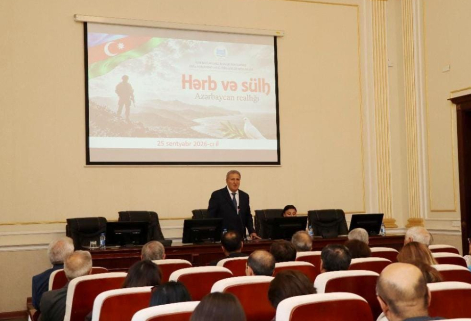 Hərb və sülh: Azərbaycan reallığı - AMEA-da elmi konfrans