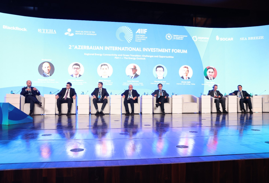 Baku-hosted forum highlights development of regional energy connectivity and green transition