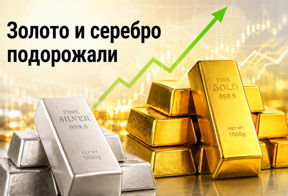 Цены на золото и серебро выросли