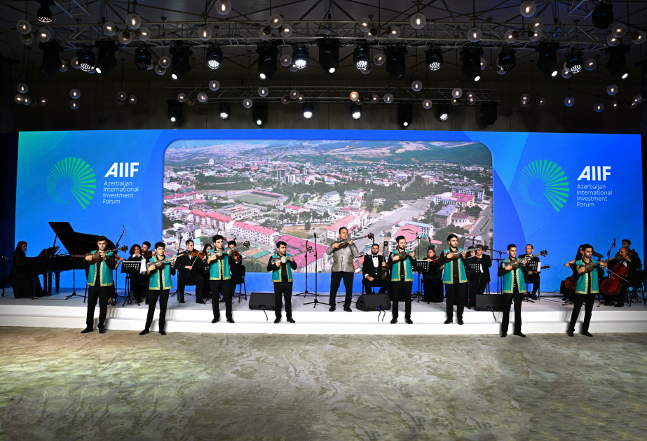 Une soirée organisée dans le cadre du Forum international d'investissement d'Azerbaïdjan