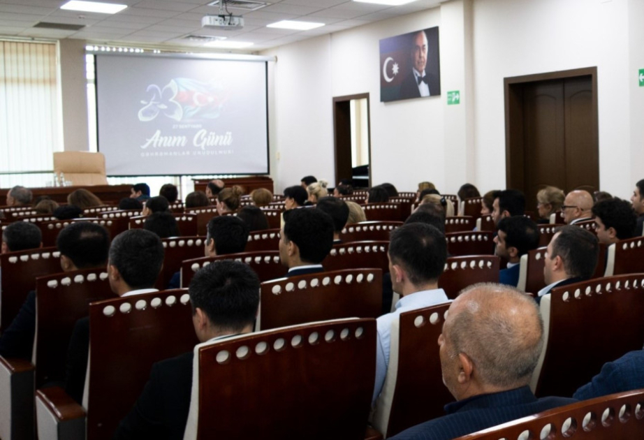 FHN-in strukturlarında Anım Gününə həsr olunmuş silsilə tədbirlər keçirilib