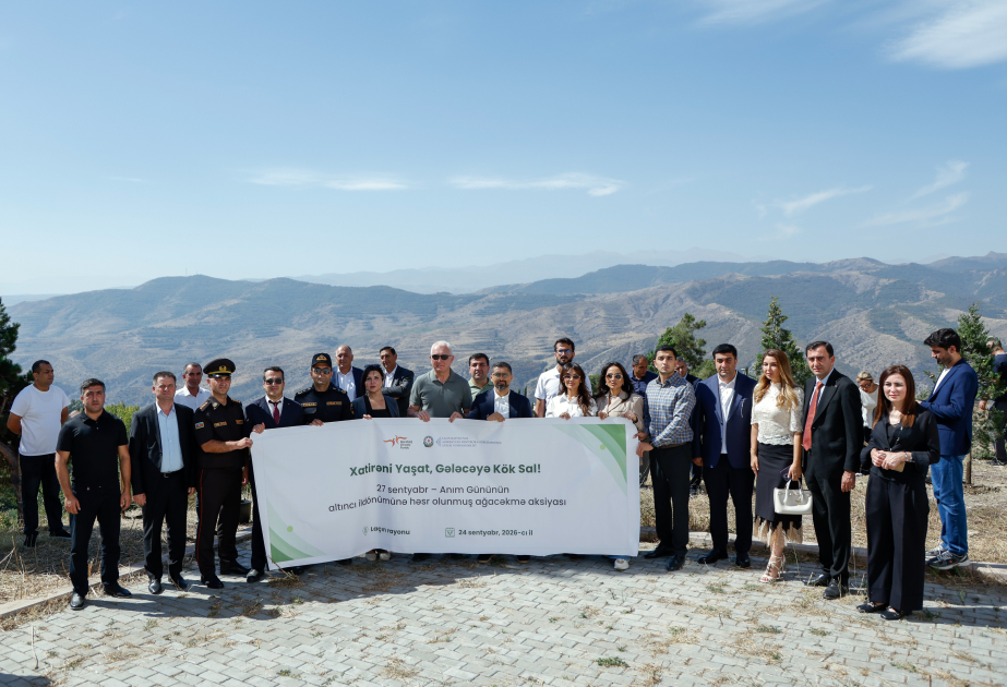 Tree-planting initiative held in Lachin on the occasion of Remembrance Day